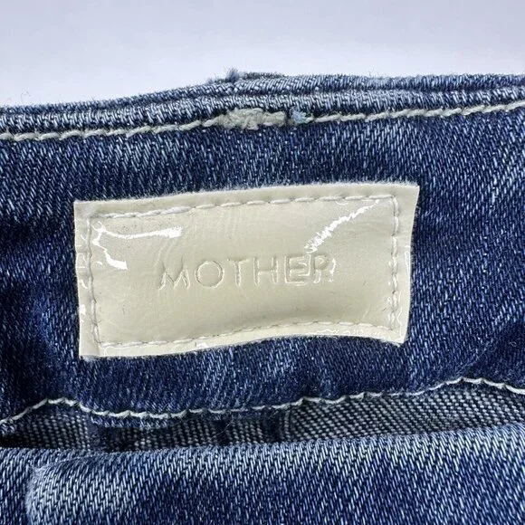 Mother Women's The Looker Ankle Chew Breaking The Law Designer Jeans‎ W30-31/L27